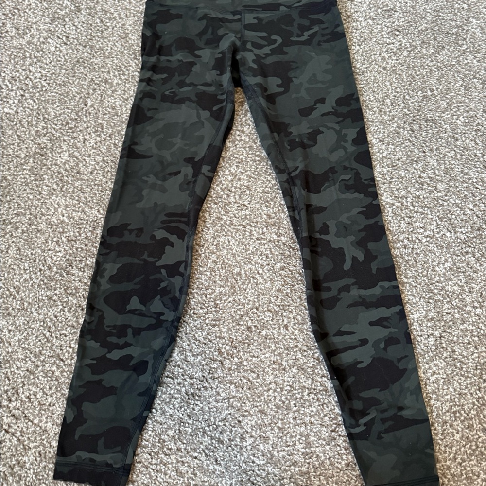 Lululemon Camo Print Align Leggings